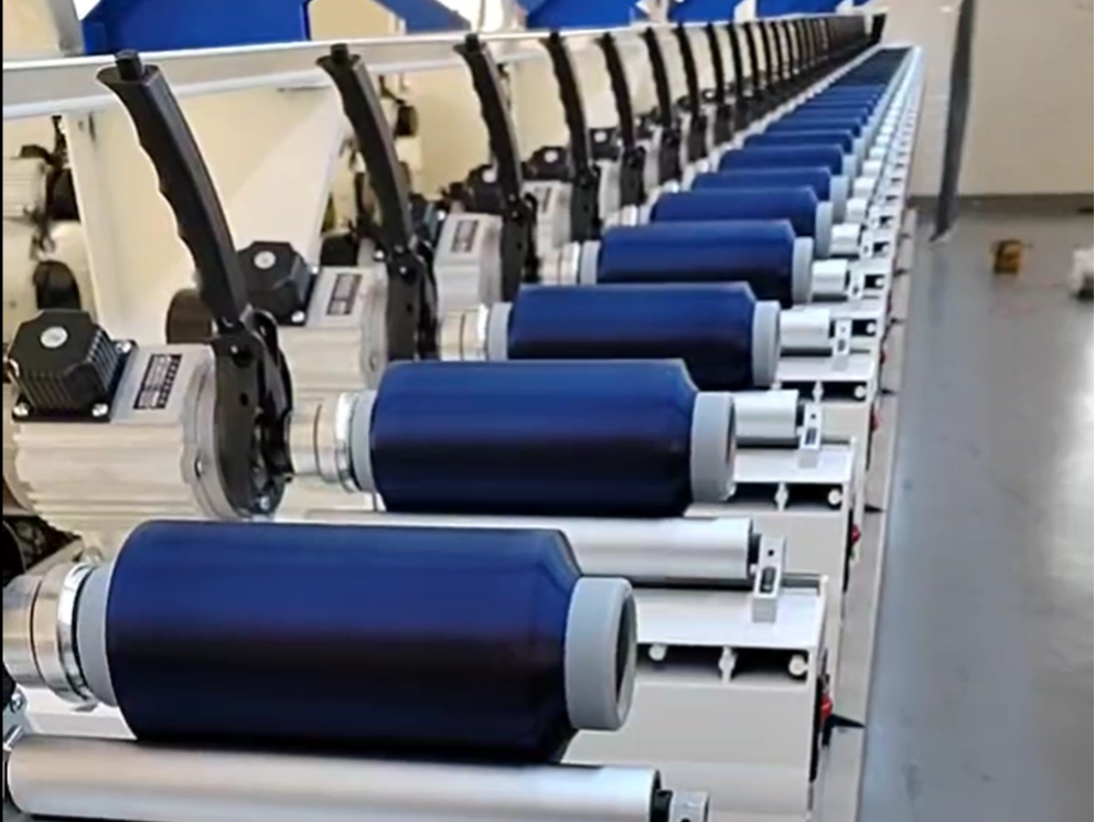Precision winding machije video